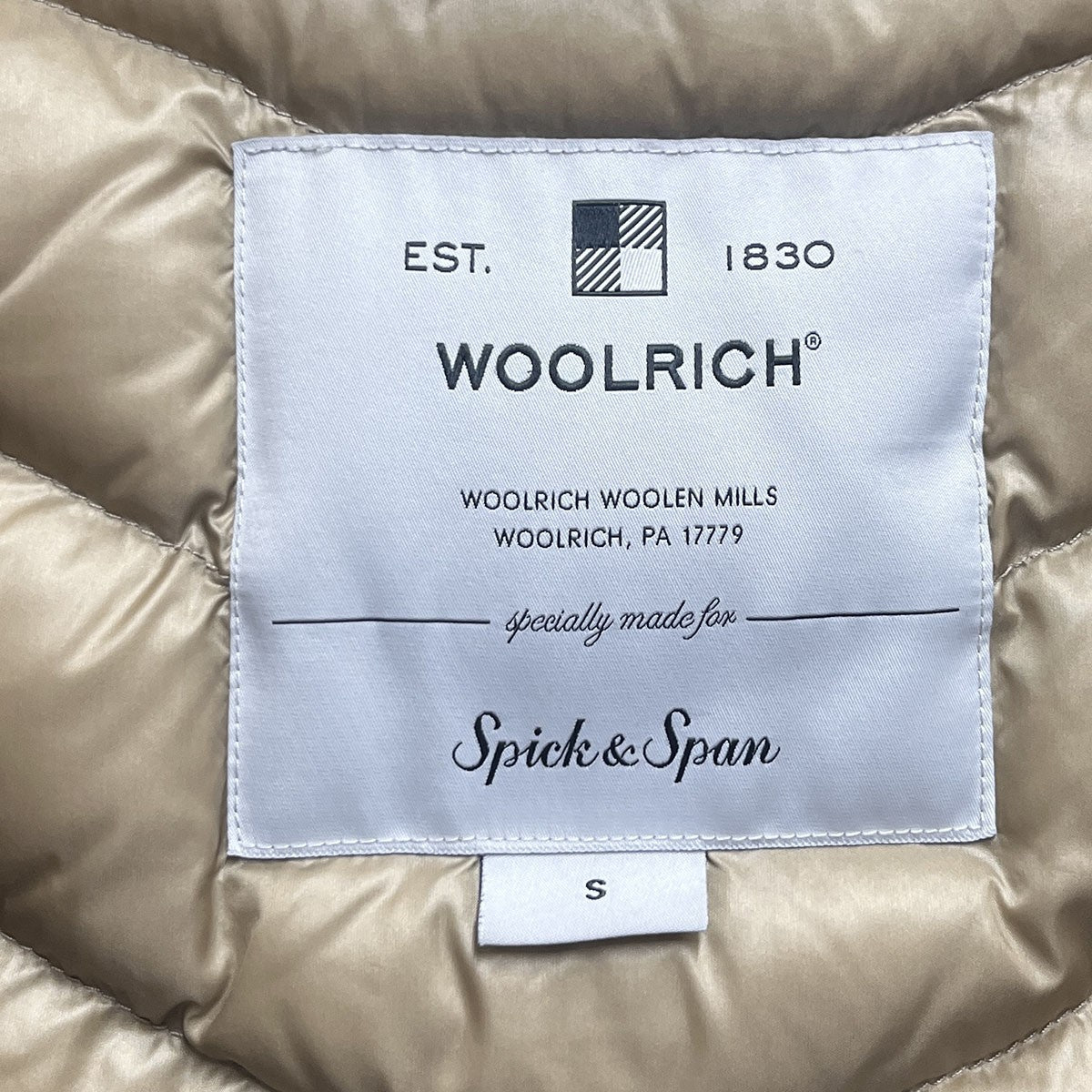 Spick ＆ Span別注BOW BRIDGEダウンコートWWCPS2870