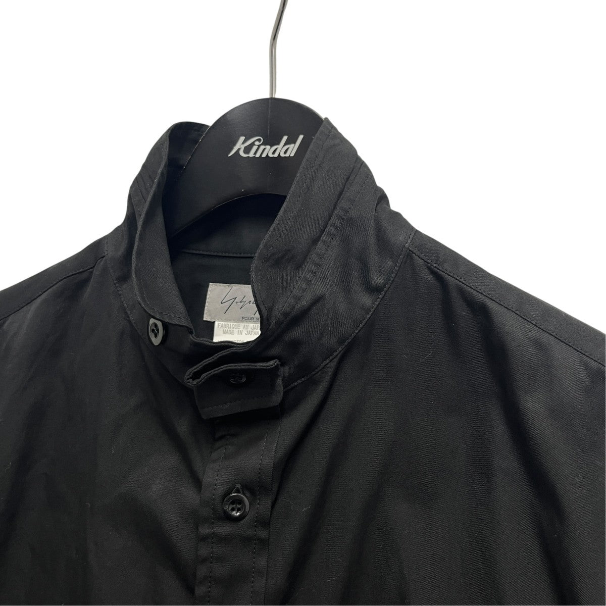 Yohji Yamamoto pour homme ブロード長袖シャツHZ-B21-025 古着・中古-3枚目のアイテム画像