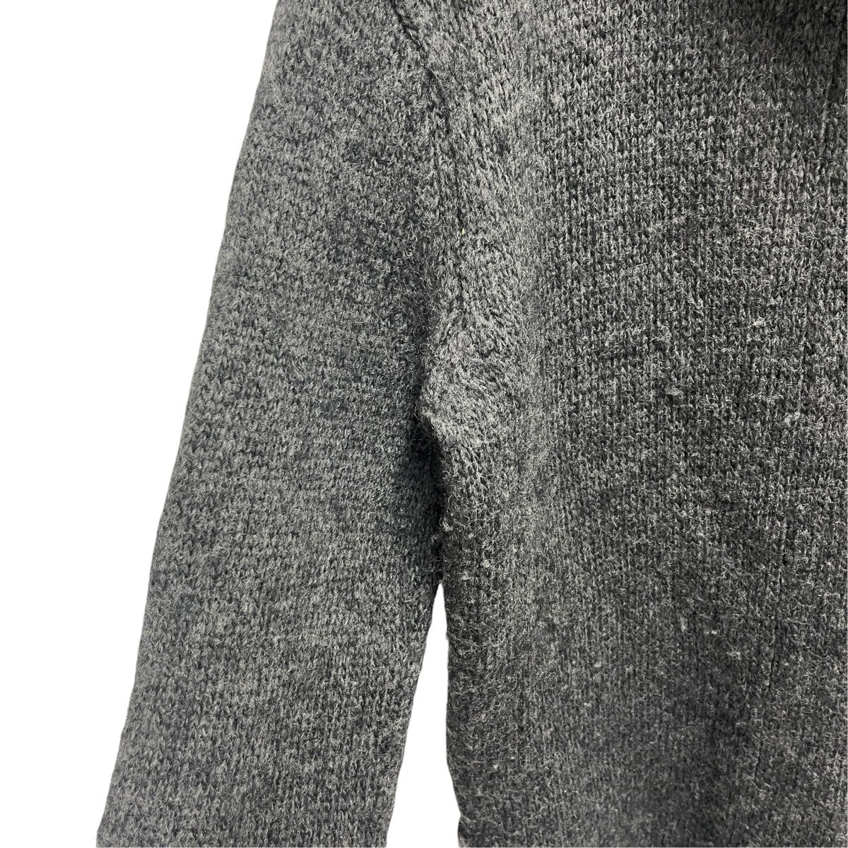 Yohji Yamamoto pour homme ローゲージフーデッドウールカーディガンコートHC-K14-183 古着・中古-6枚目のアイテム画像