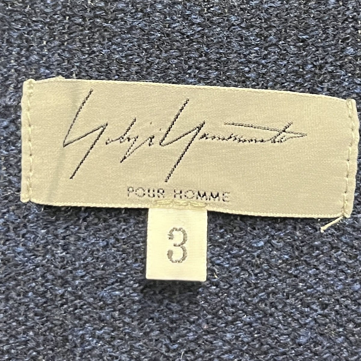 Yohji Yamamoto pour homme ポンプグラフィックニットHZ-K52-959 古着・中古-5枚目のアイテム画像