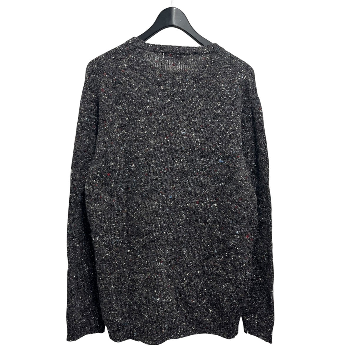 Yohji Yamamoto pour homme アンゴラ混ウールネップセーターHZ-K04-191 古着・中古-2枚目のアイテム画像