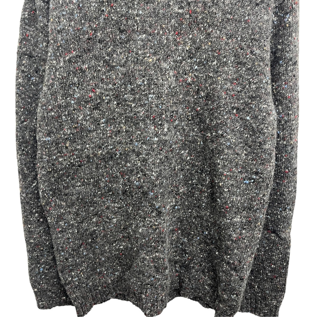 Yohji Yamamoto pour homme アンゴラ混ウールネップセーターHZ-K04-191 古着・中古-3枚目のアイテム画像
