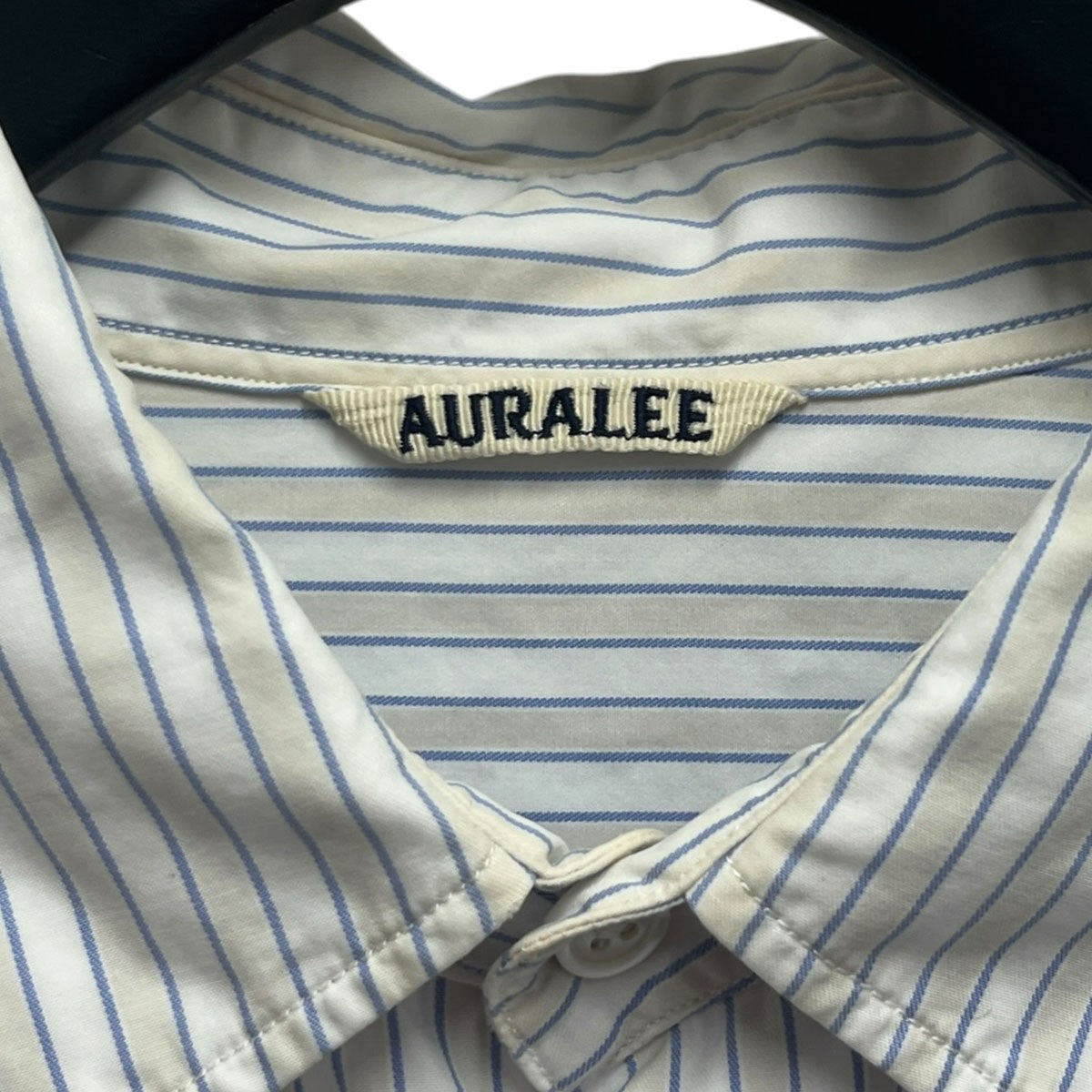 WASHED FINX TWILL STRIPE SHIRTSA20SS01TS