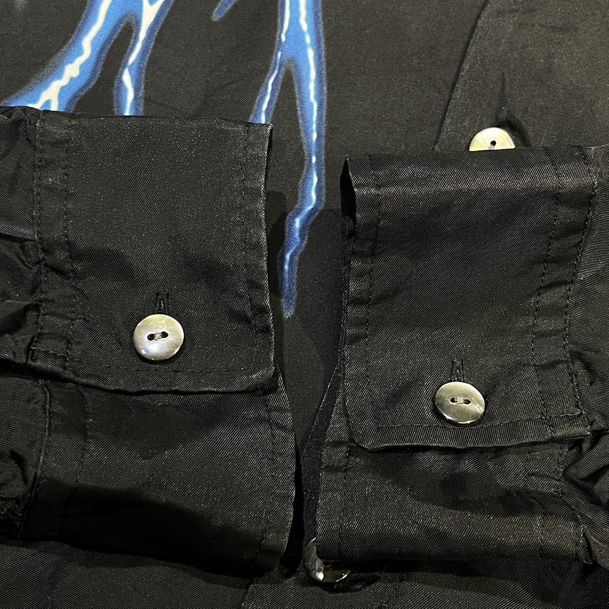 el conductorH PRO OPEN COLLAR SHIRT LIGHTNING オープンカラーシャツPD21AS02 古着・中古-7枚目のアイテム画像