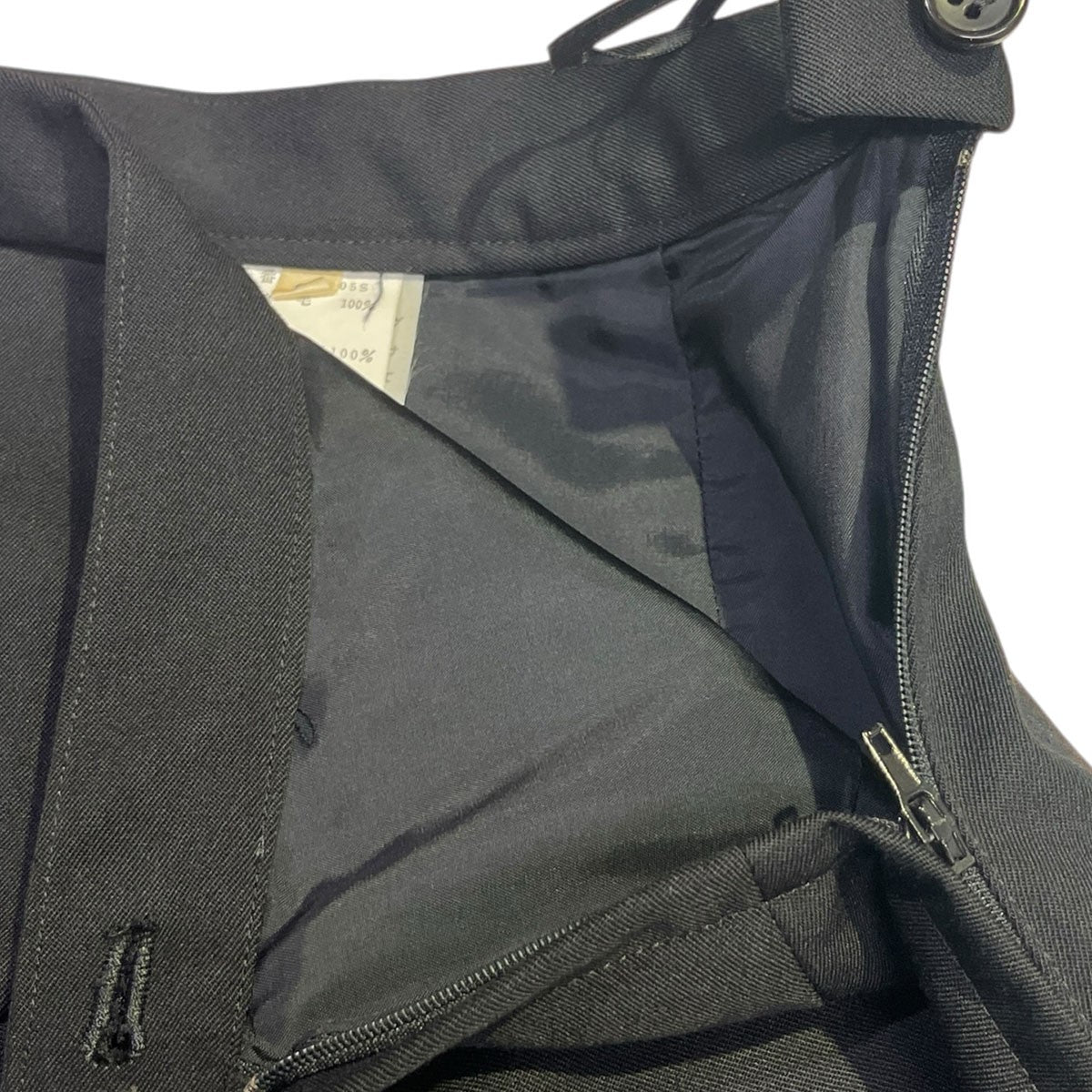 COMME des GARCONS AD1991ウールギャバスカートGS-05005S 古着・中古-6枚目のアイテム画像