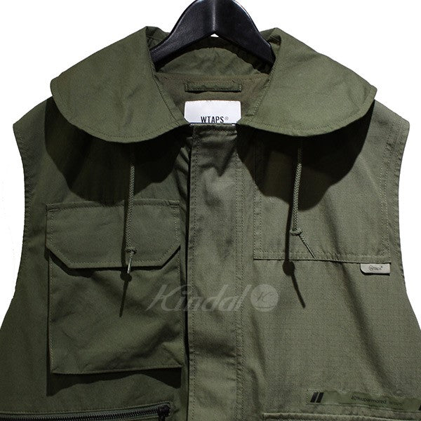 WTAPS(ダブルタップス) 21AW TRADER ／ VEST ／ COTTON． WEATHER． RIPSTOP ベスト