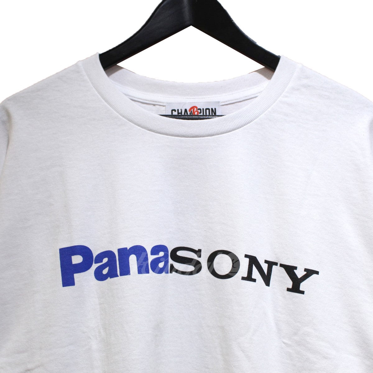 SOUND SHOP balansa × WISM 22SS SOUNDSHOPbalansa別注 PANASONY S／S T-SHIRTロゴTシャツ  22-071-597-0123-1-0 ホワイト サイズ L｜【公式】カインドオルオンライン ブランド古着・中古通販【kindal】