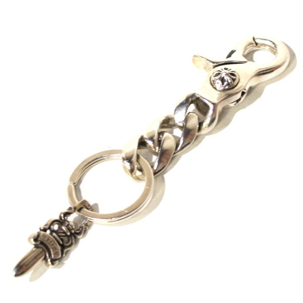 CHROME HEARTS CLP CHN CLSC SHT 2L CRS クラシックチェーン ショート キーチェーン の古着・中古アイテム