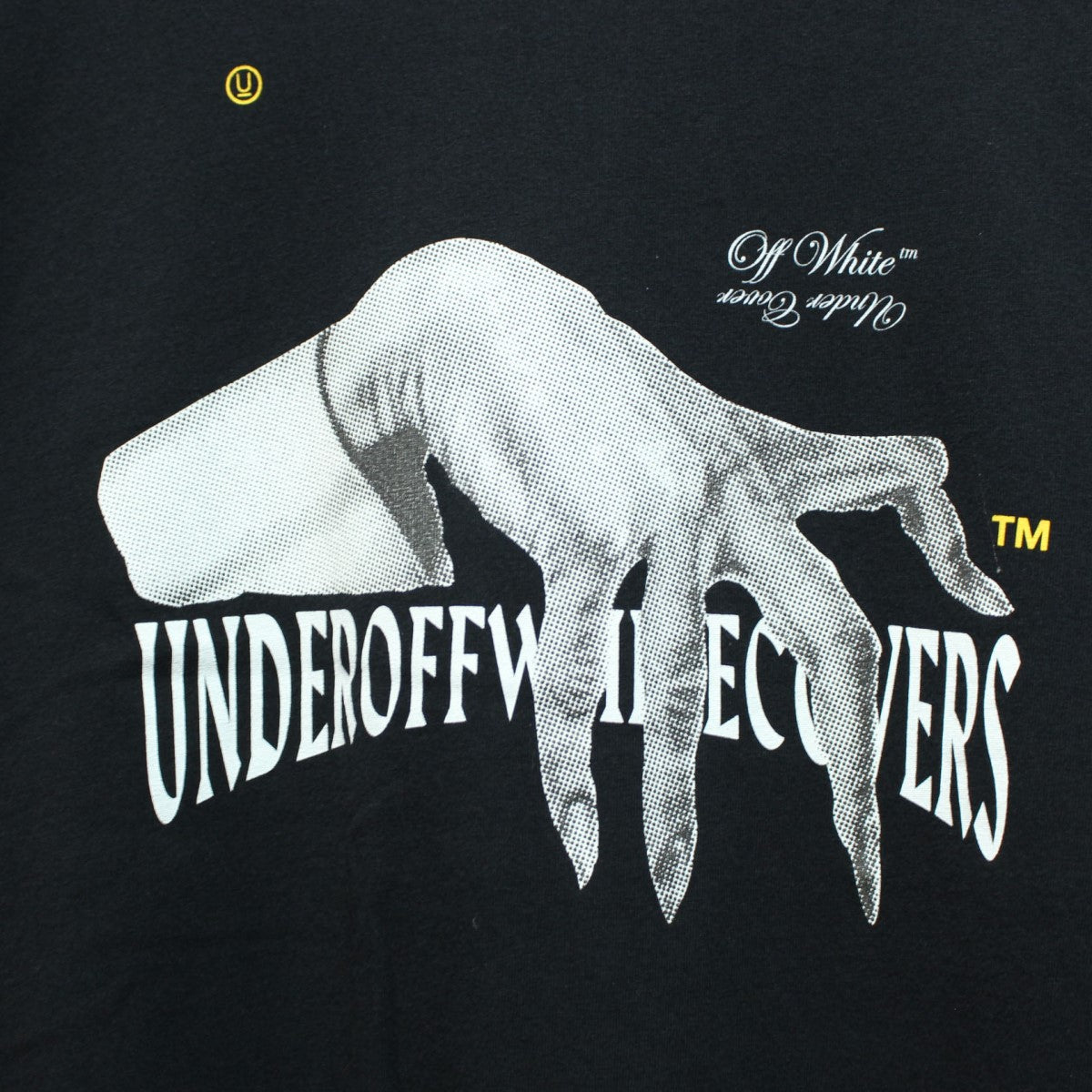 OFFWHITE×UNDERCOVER(オフホワイト×アンダーカバー) 19AWハンドダートプリントTシャツUC HAND DART S／S  T-SHIRTOMAA061G19877011