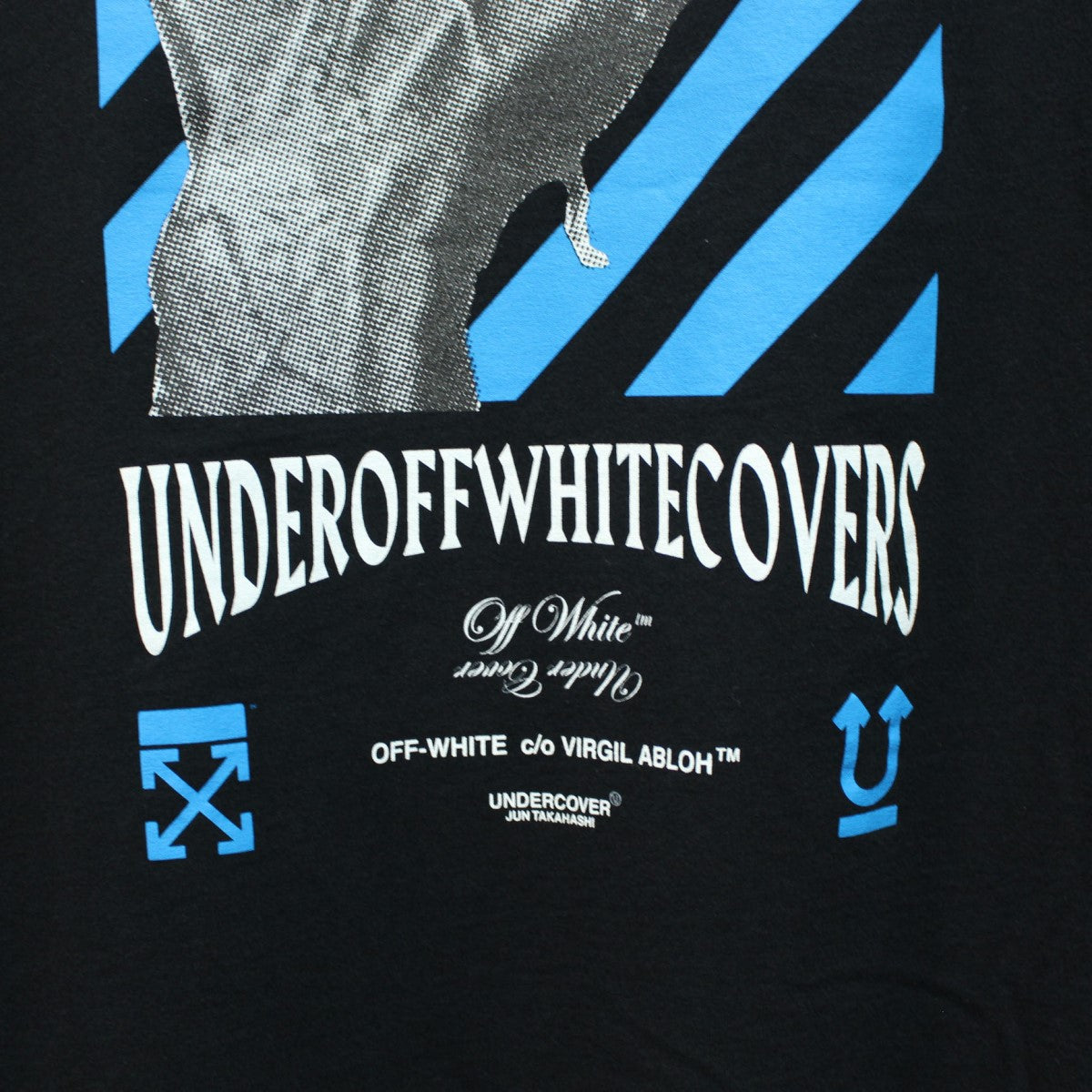 OFFWHITE×UNDERCOVER(オフホワイト×アンダーカバー) 19AWハンドダートプリントTシャツUC HAND DART S／S  T-SHIRTOMAA061G19877011