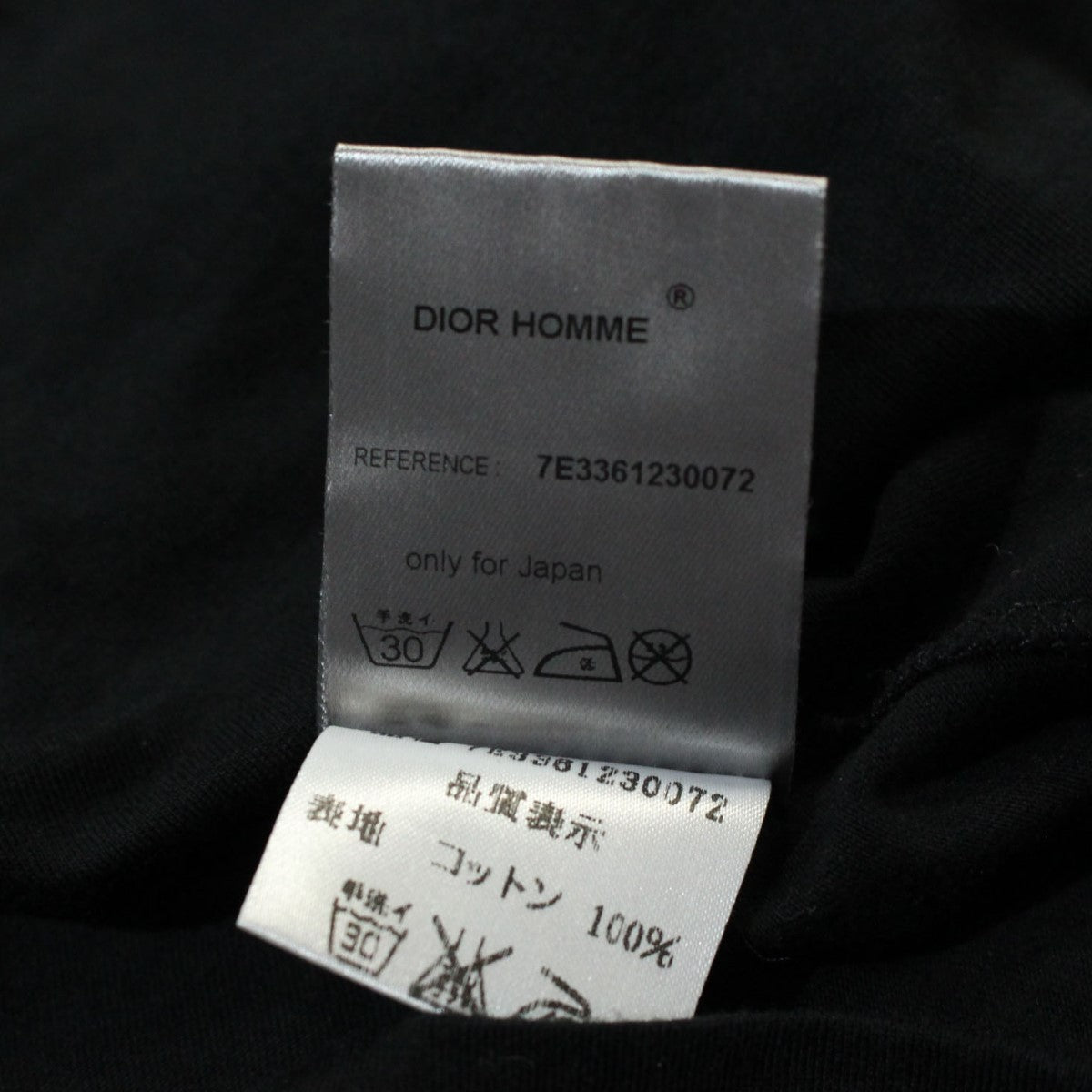 Dior Homme(ディオールオム) 07SSグラフィックTシャツ 7E3361230072 ブラック サイズ XS｜【公式】カインドオルオンライン  ブランド古着・中古通販【kindal】