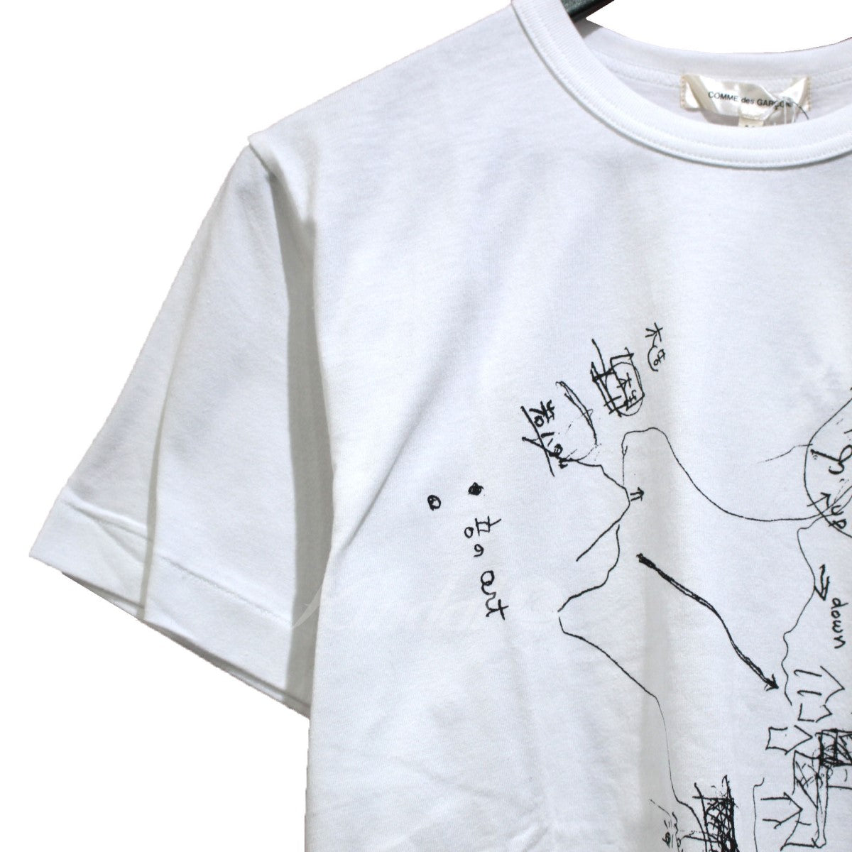 【限定完売品】コムデギャルソン× 妹島和世コラボ　犬島プロジェクト図面Tシャツファッション
