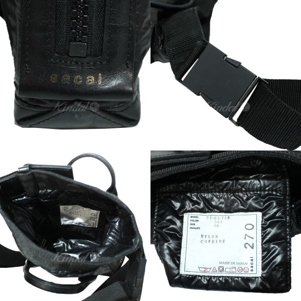 sacai(サカイ) 21AW Dry Bag Nylon Micro ドライバッグ ショルダー 