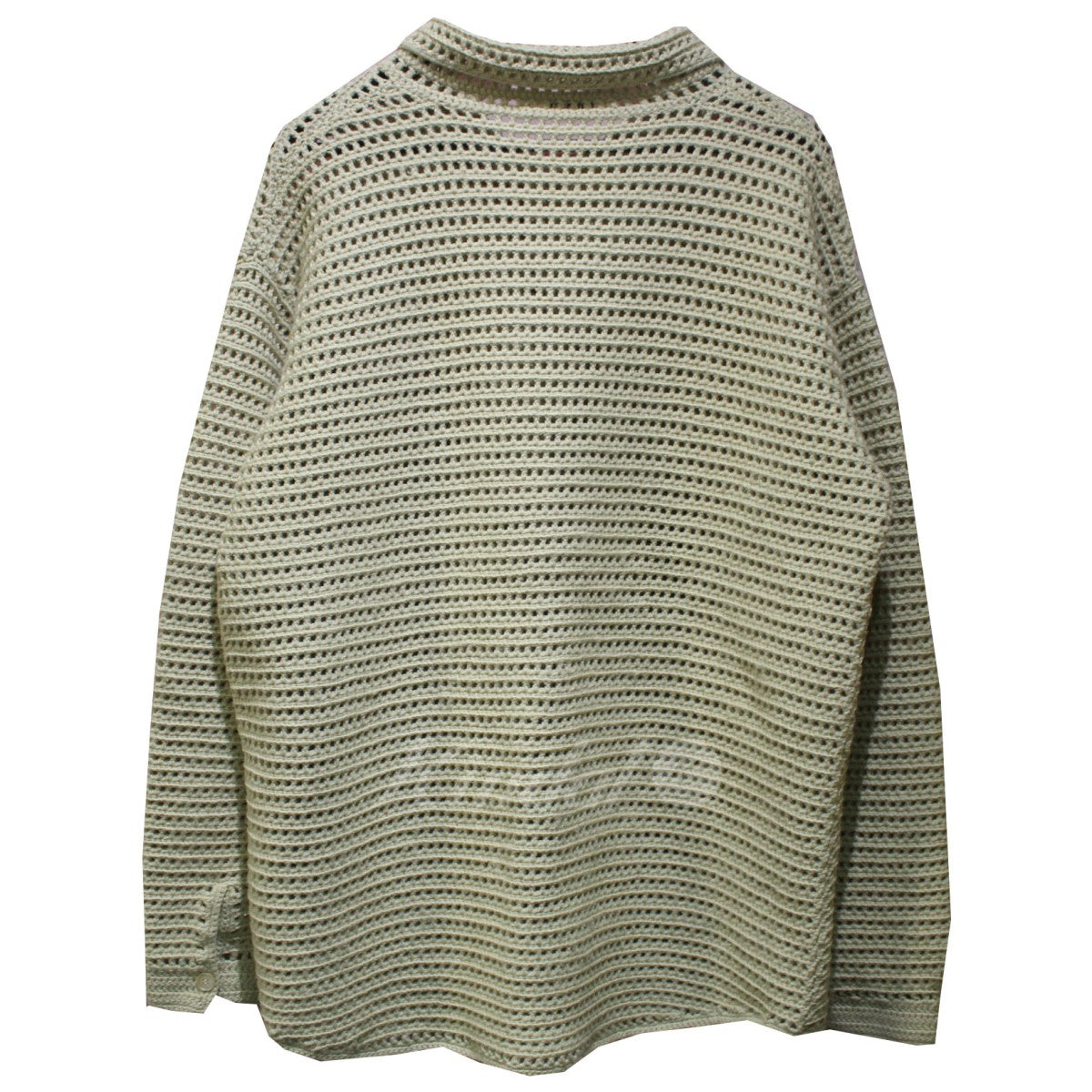 AURALEE(オーラリー) 23AW HAND CROCHET WOOL KNIT SHIRTS ニット 長袖