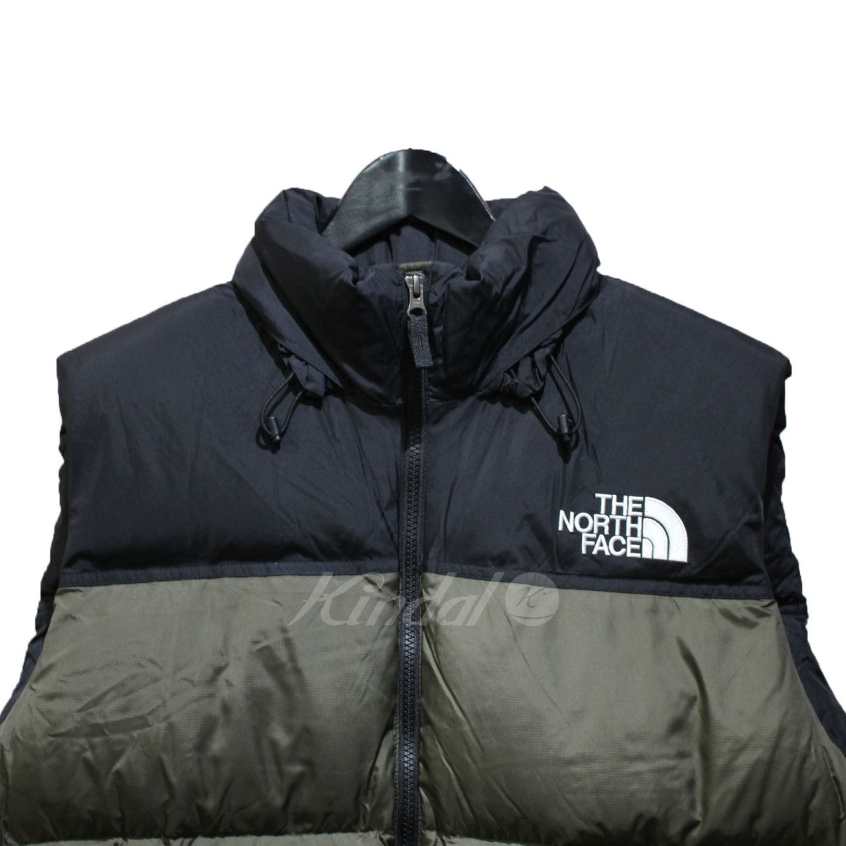 THE NORTH FACE(ザノースフェイス) NUPTSE VEST ヌプシ ベスト ダウンベスト ND92338 オリーブ サイズ  14｜【公式】カインドオルオンライン ブランド古着・中古通販【kindal】