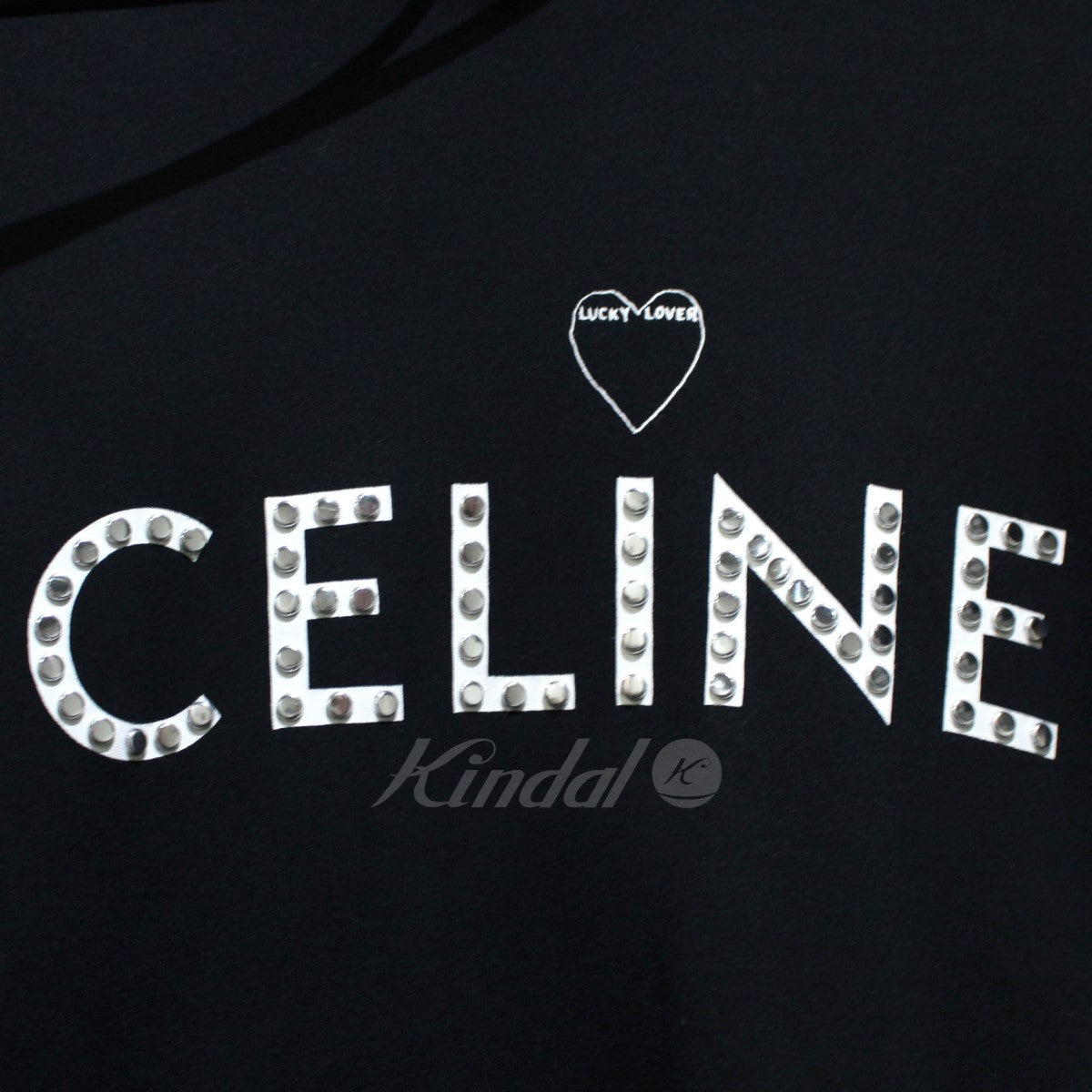 CELINE(セリーヌ) 22SSアーティストスタッズフーディー 2Y701670Q ブラック サイズ XS｜【公式】カインドオルオンライン  ブランド古着・中古通販【kindal】