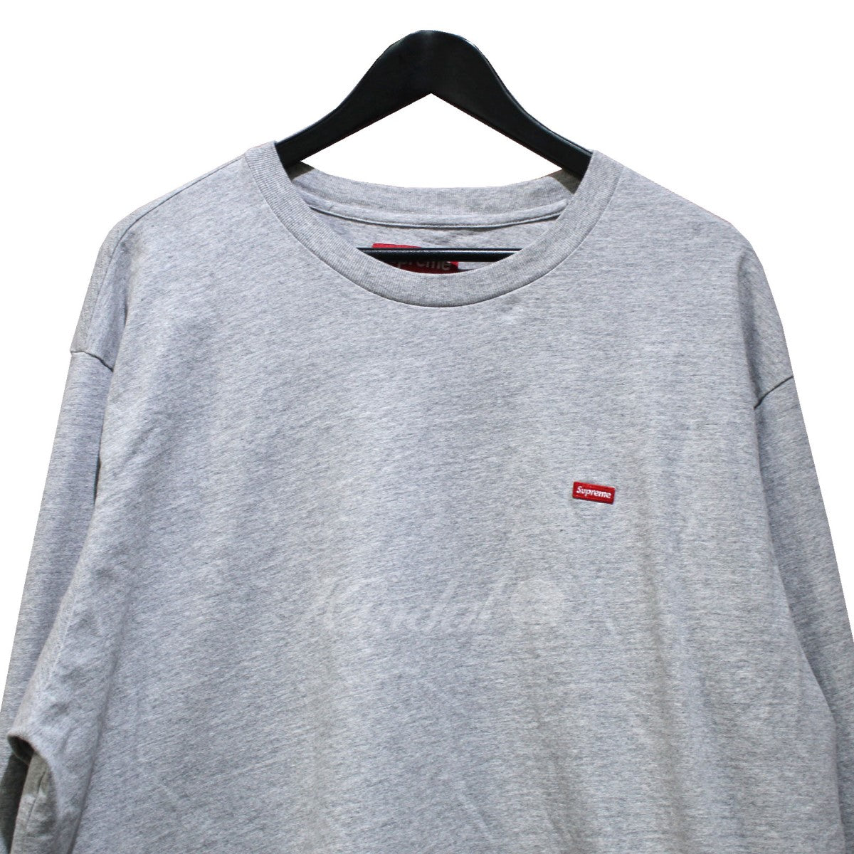 SUPREME(シュプリーム) 23AW Small Box L／S Tee スモールボックスロゴロングスリーブTシャツ ロンT グレー サイズ  15｜【公式】カインドオルオンライン ブランド古着・中古通販【kindal】