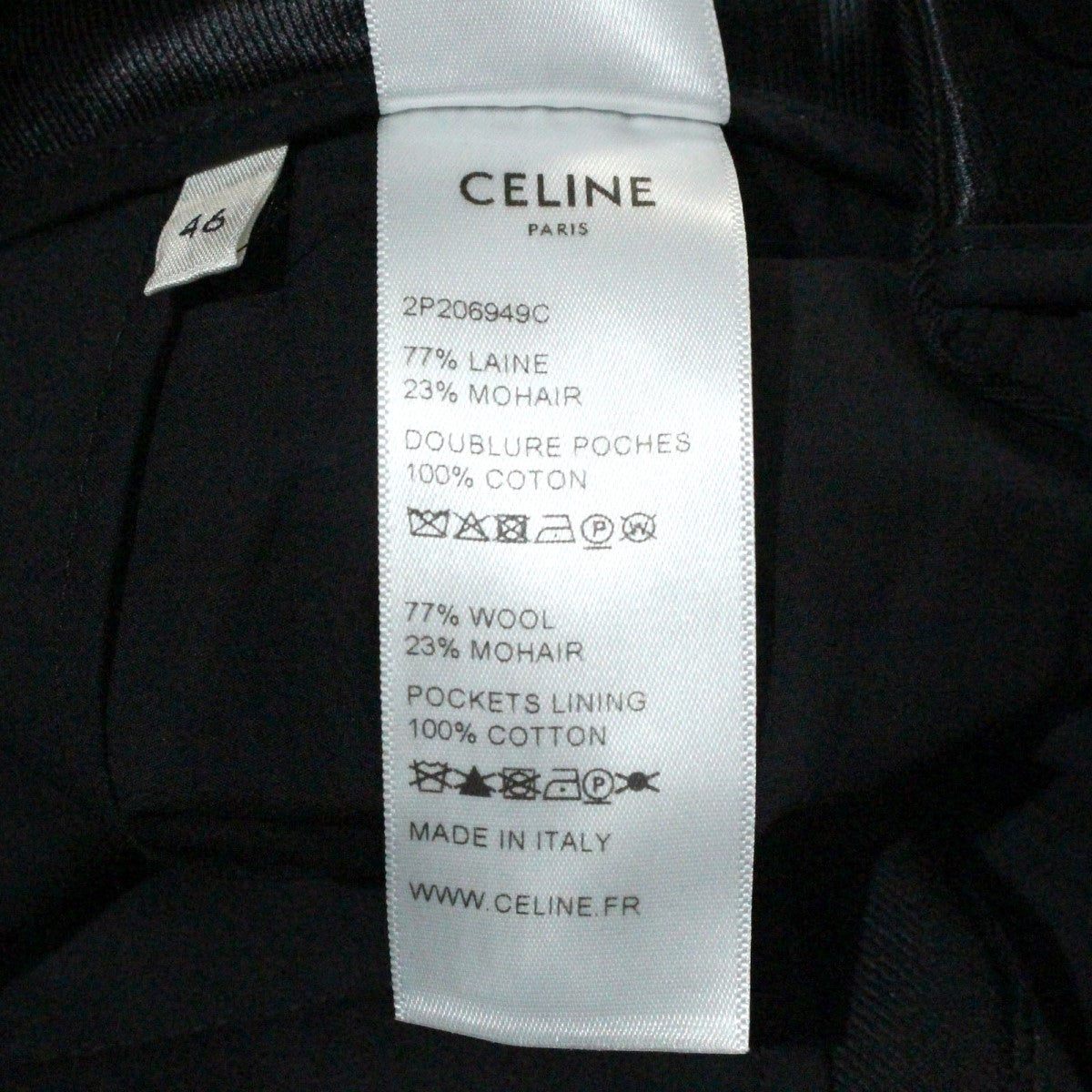 CELINE(セリーヌ) 19AW NEW WAVE PANTS ニューウェーブパンツ