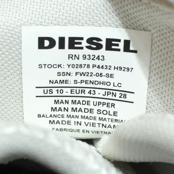 DIESEL(ディーゼル) S-PENDHIO LC スニーカー Y02878 ホワイト サイズ 