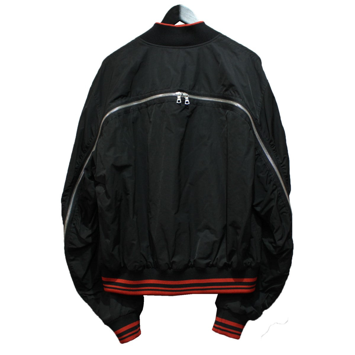 DRIES VAN NOTEN(ドリスヴァンノッテン) 23SS VELLOW ZIP BOMBER JACKET ジップ ボンバージャケット