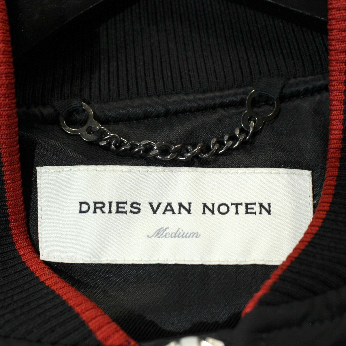 DRIES VAN NOTEN(ドリスヴァンノッテン) 23SS VELLOW ZIP BOMBER JACKET ジップ ボンバージャケット