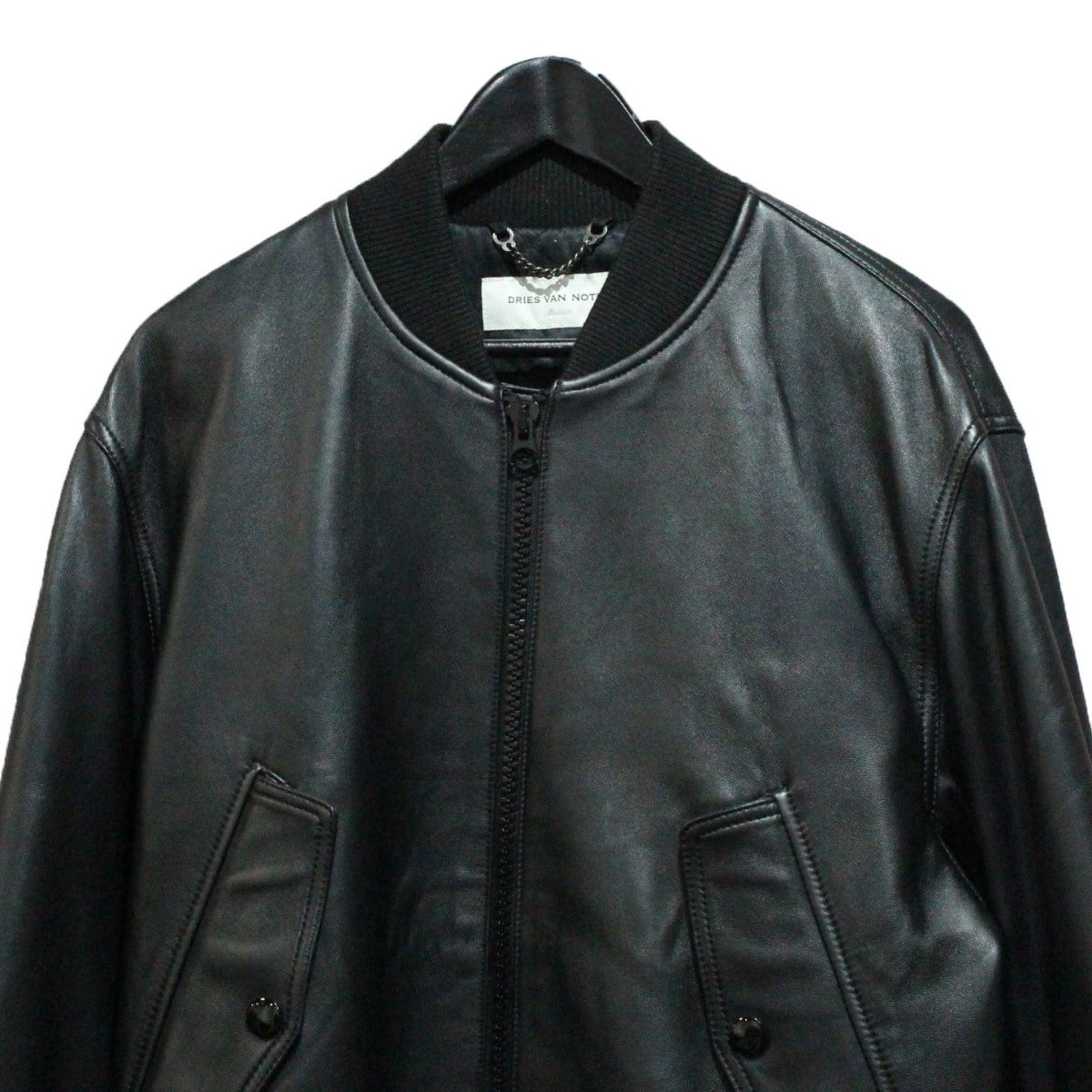 22AW LANVERS LEATHER BOMBER ランバース レザーボンバージャケット