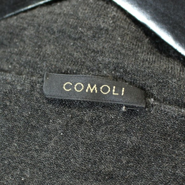 COMOLI(コモリ) 21SS カシミヤシルクニットパーカー フーディー