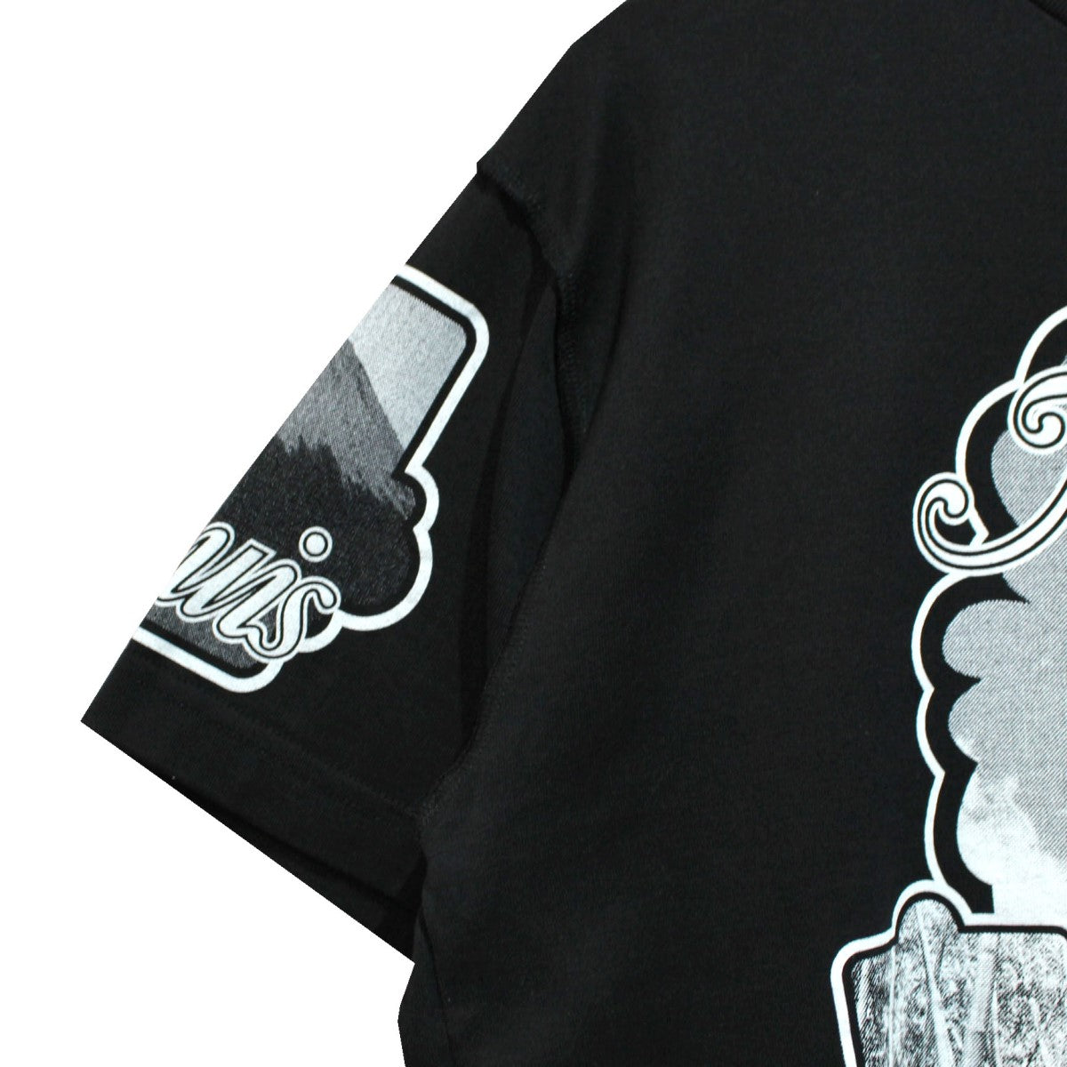 ブラック［極美品・4L］ルイヴィトン ホーリーマウンテンプリンテッド　Tシャツ　ブラック
