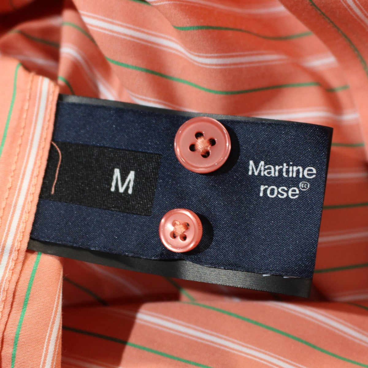 Martine rose(マーティンローズ) 24SSクラシックシャツCLASSIC SHIRT PNKGRS ピンク サイズ  18｜【公式】カインドオルオンライン ブランド古着・中古通販【kindal】