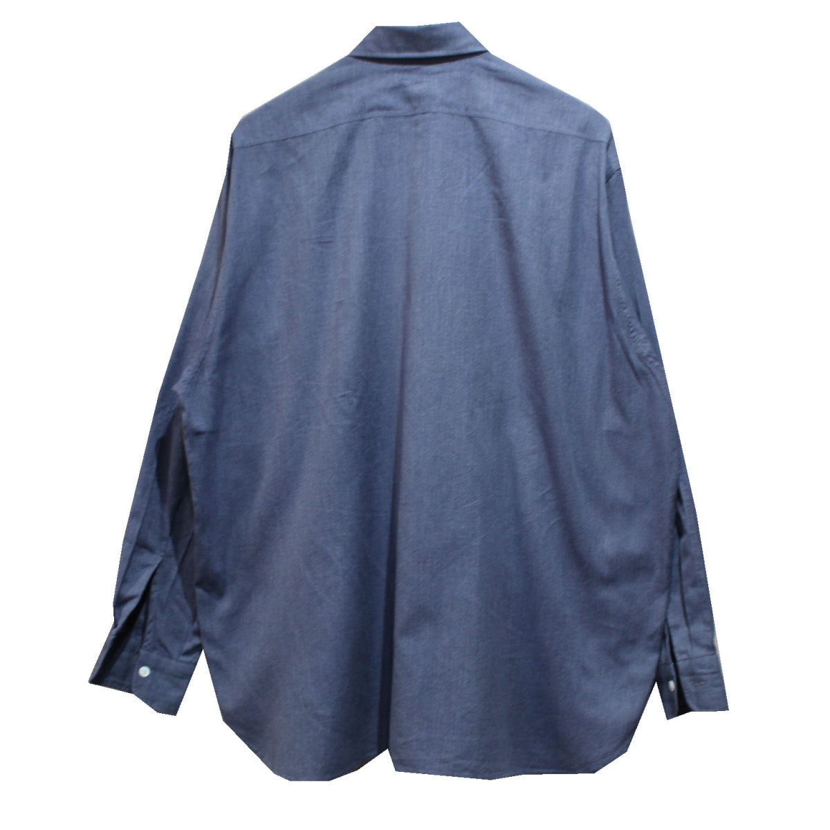 COMOLI(コモリ) 21AWヨリ杢 ワークシャツU03-02005 ブルー サイズ:1 メンズ シャツ 中古・古着