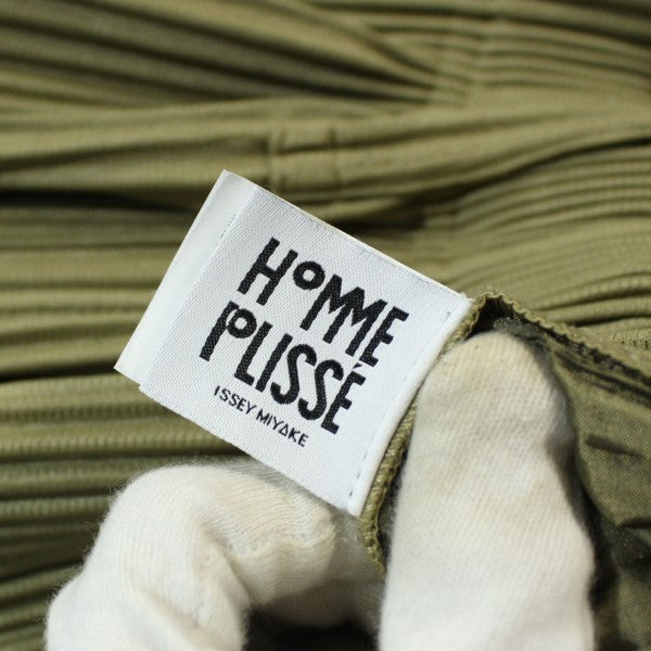 HOMME PLISSE ISSEY MIYAKE(イッセイミヤケオムプリッセ) 23AW TAILORED PLEATS 1 PANTS テーラード  プリーツ ワイド パンツ HP33-JF153 カーキ サイズ 2｜【公式】カインドオルオンライン ブランド古着・中古通販【kindal】