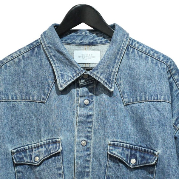 UNUSED(アンユーズド) 24SS Denim western jacket デニム ウエスタン シャツジャケット