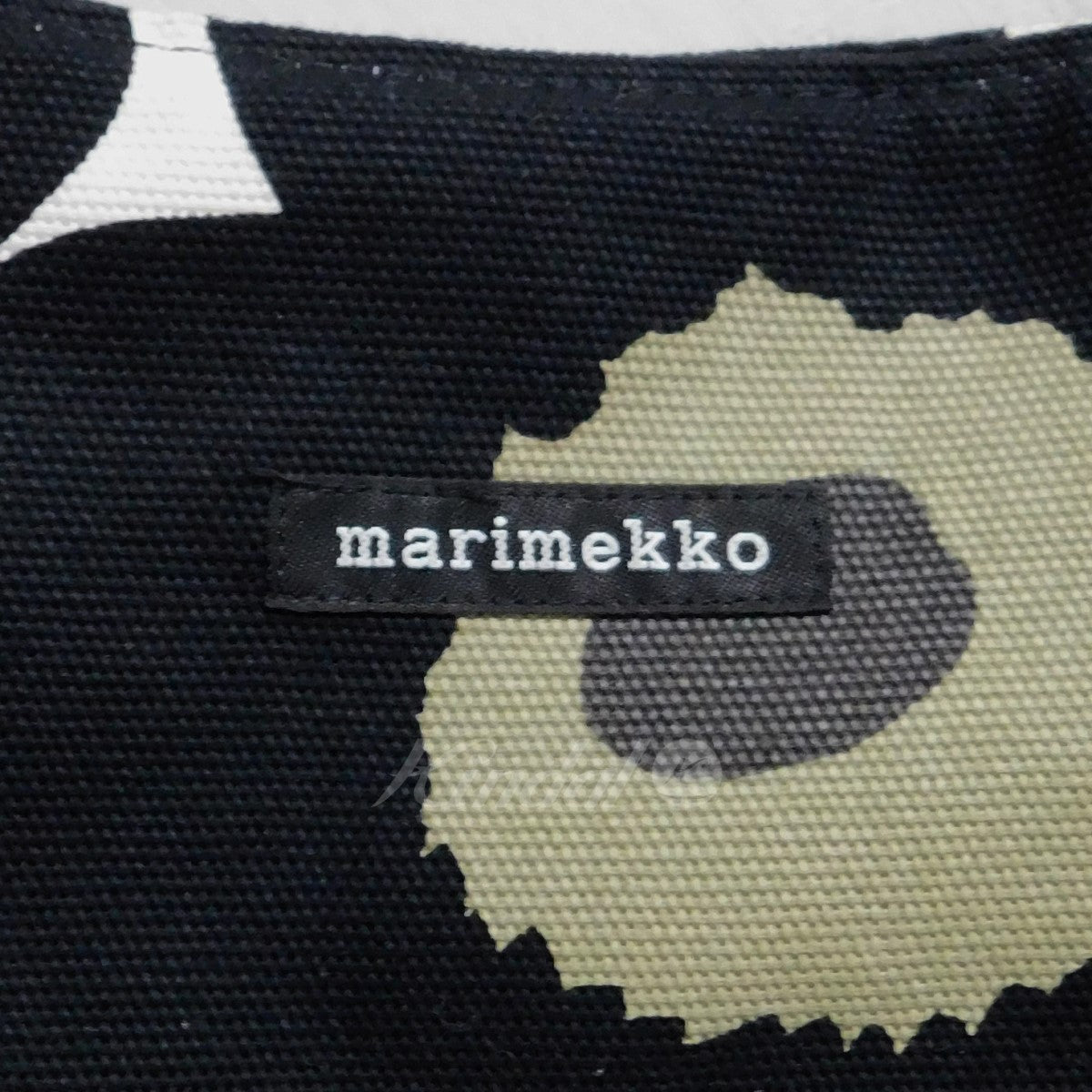 marimekko(マリメッコ) 花柄ワンショルダーバッグ ブラック サイズ 12