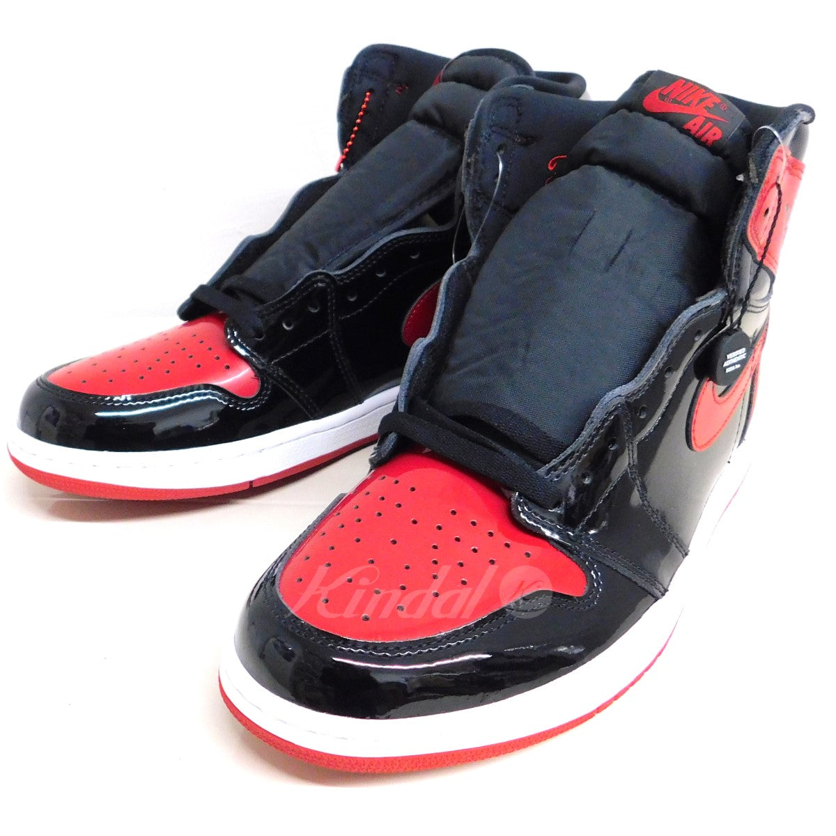 NIKE(ナイキ) AIR JORDAN 1 RETRO HI OG PATENT BRED 555088-063 ...