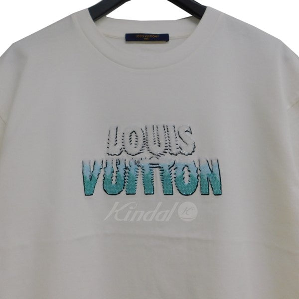 LOUIS VUITTON(ルイヴィトン) エンブロイダードビーズコットンTシャツ