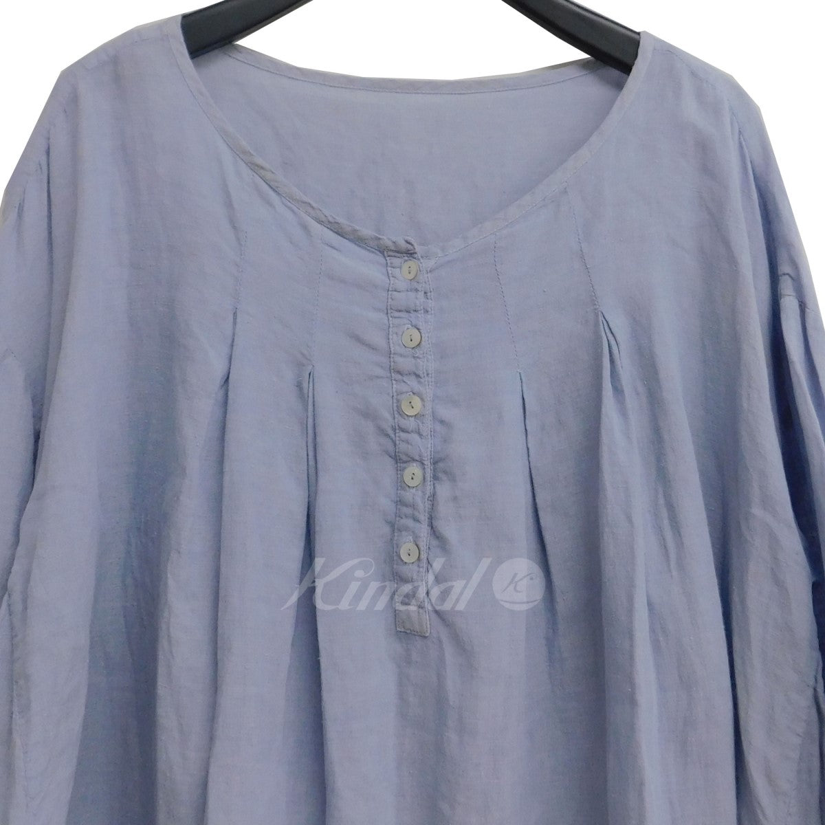 nest Robe(ネストローブ) 21SS リネン 付け襟 ストライプ