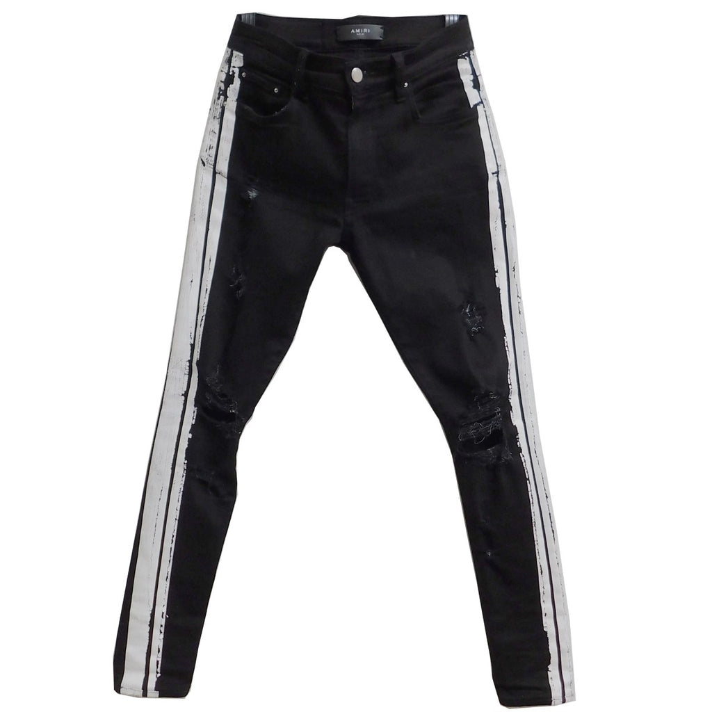 AMIRI(アミリ) Sideline Crush Skinny Jeans サイドラインクラッシュ 