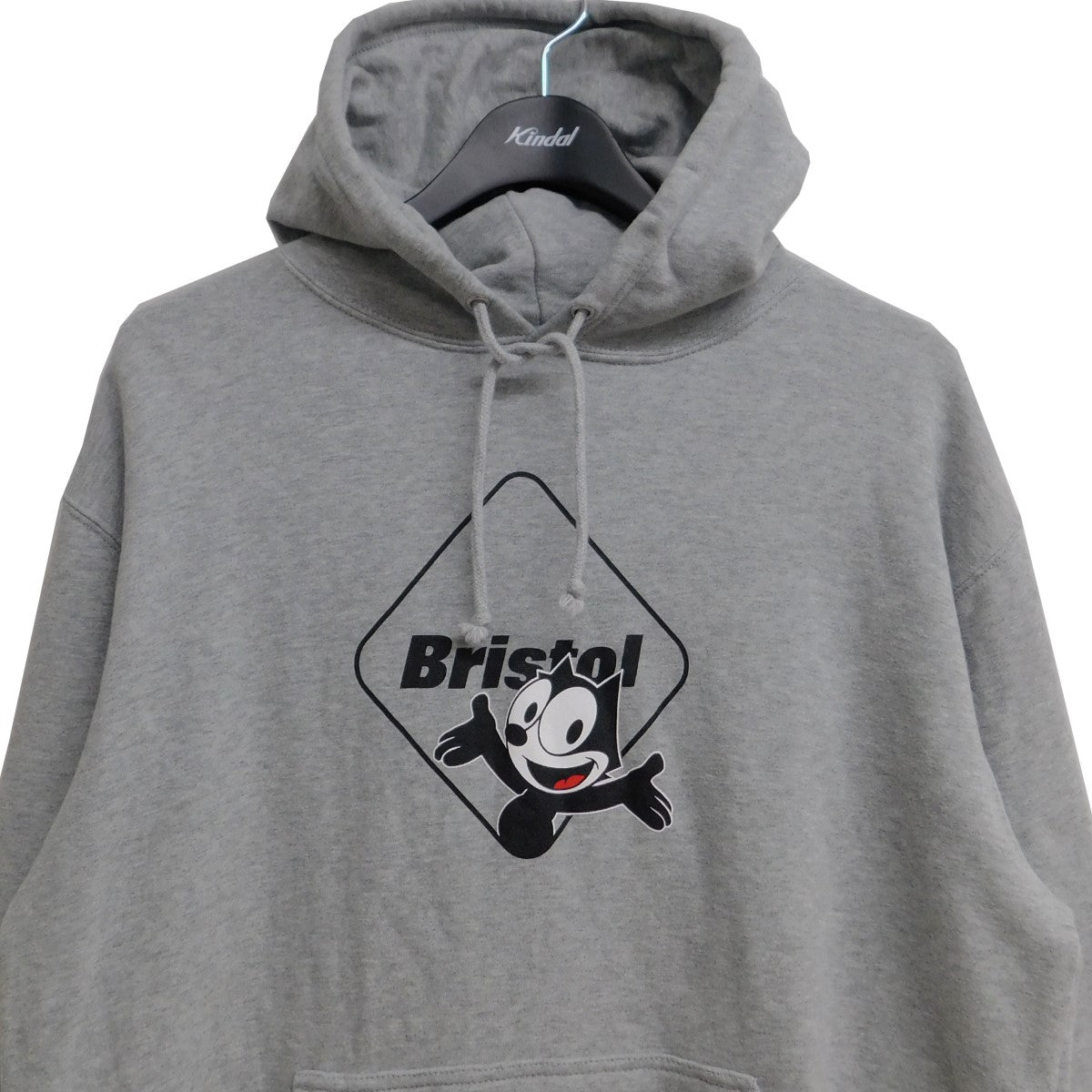 F．C．R．B．(エフシーアールビー) 2023AW FELIX THE CAT SUPPORTER HOODIE スウェットパーカー  FCRB-232133 グレー サイズ 14｜【公式】カインドオルオンライン ブランド古着・中古通販【kindal】