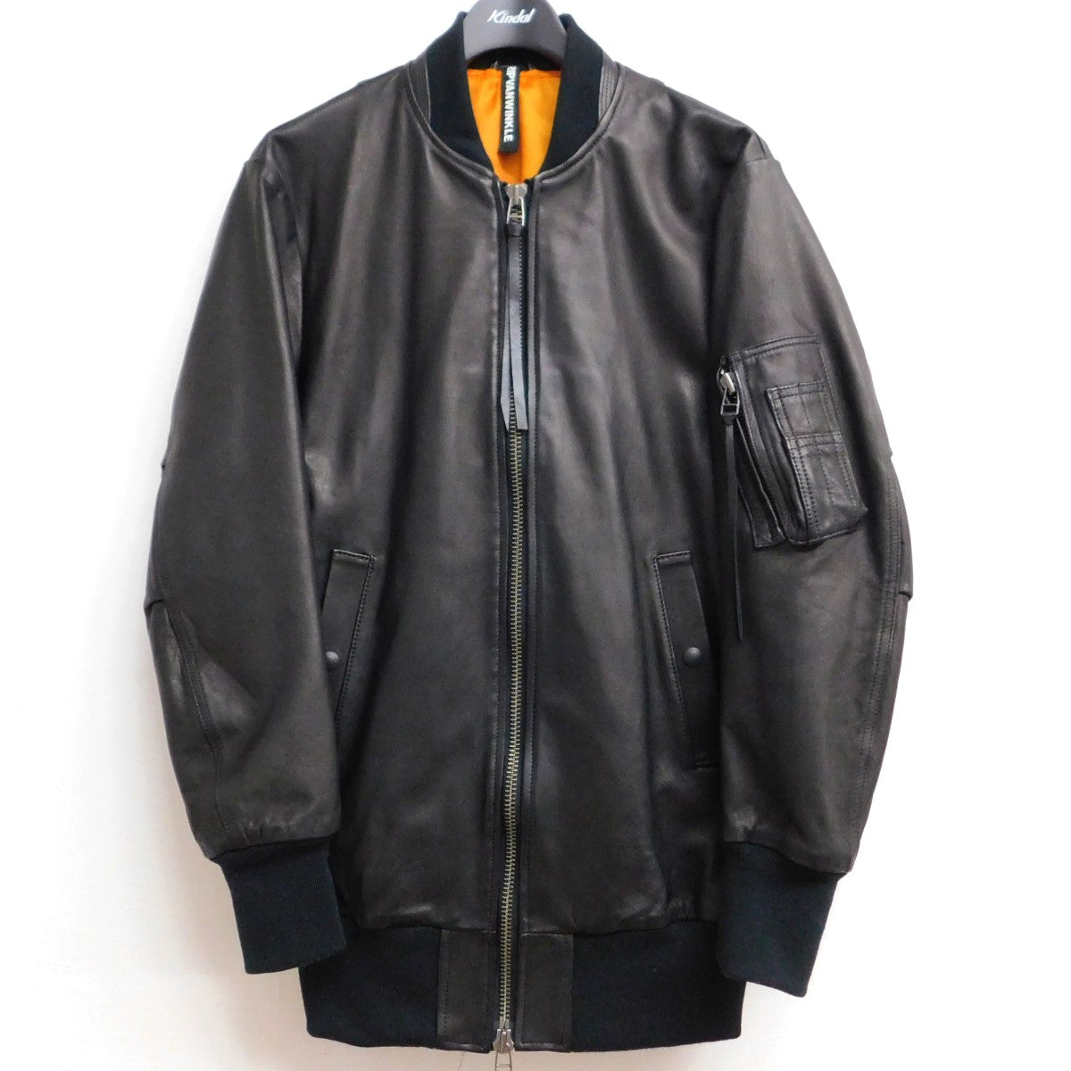 ripvanwinkle(リップヴァンウィンクル) 2023AW RB-513 MA-1 LEATHER レザージャケット RB-513 ブラック  サイズ 15｜【公式】カインドオルオンライン ブランド古着・中古通販【kindal】