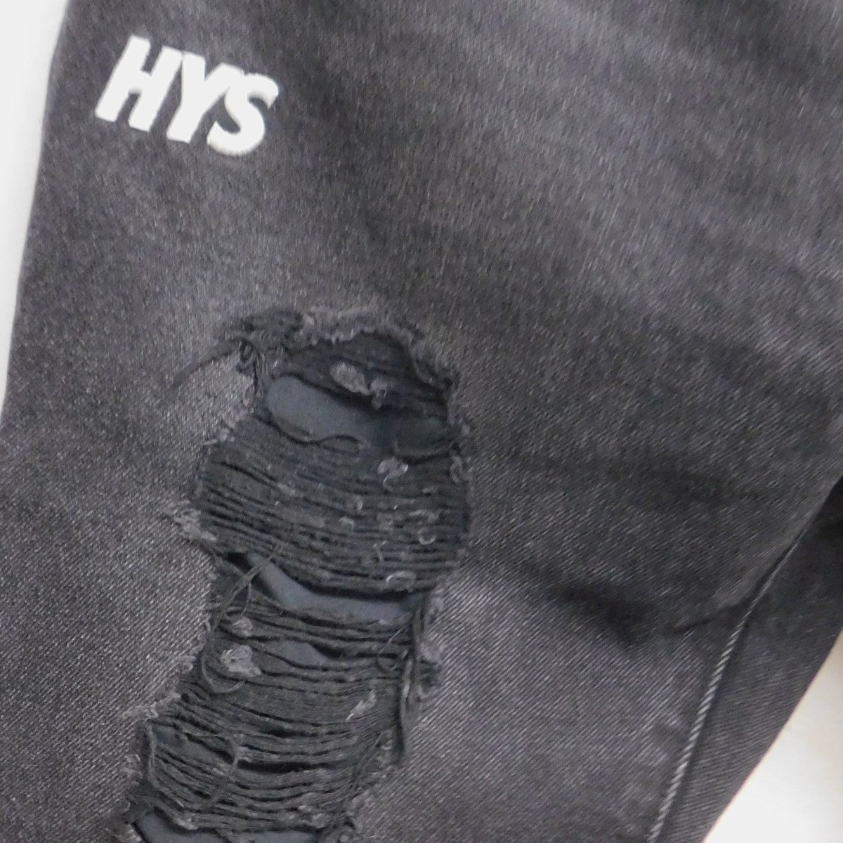 WIND AND SEA HYSTERIC GLAMOUR ダメージ加工コラボデニム wds-c-hys 