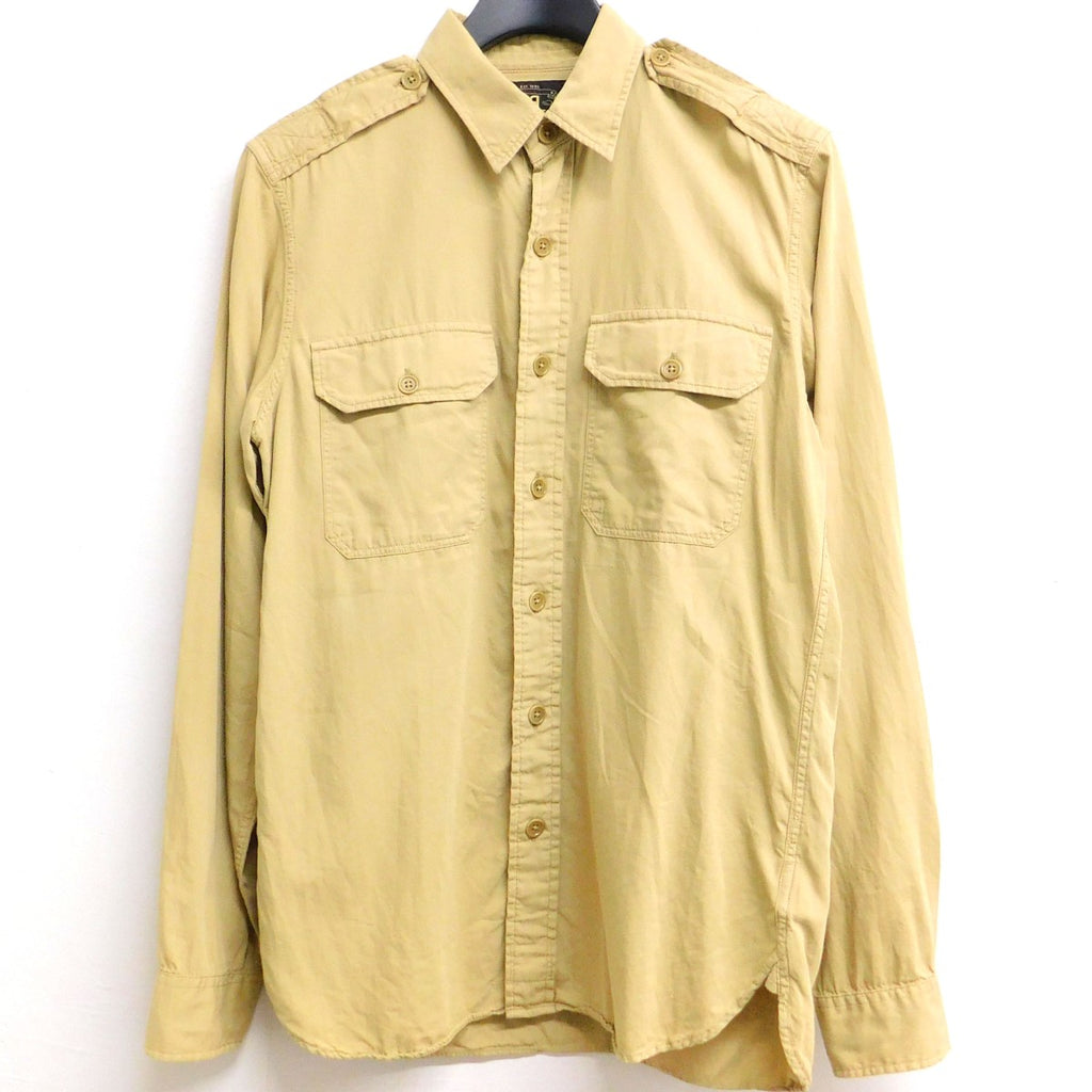 RRL(ダブルアールエル) サファリシャツ カーキ サイズ S｜【公式 