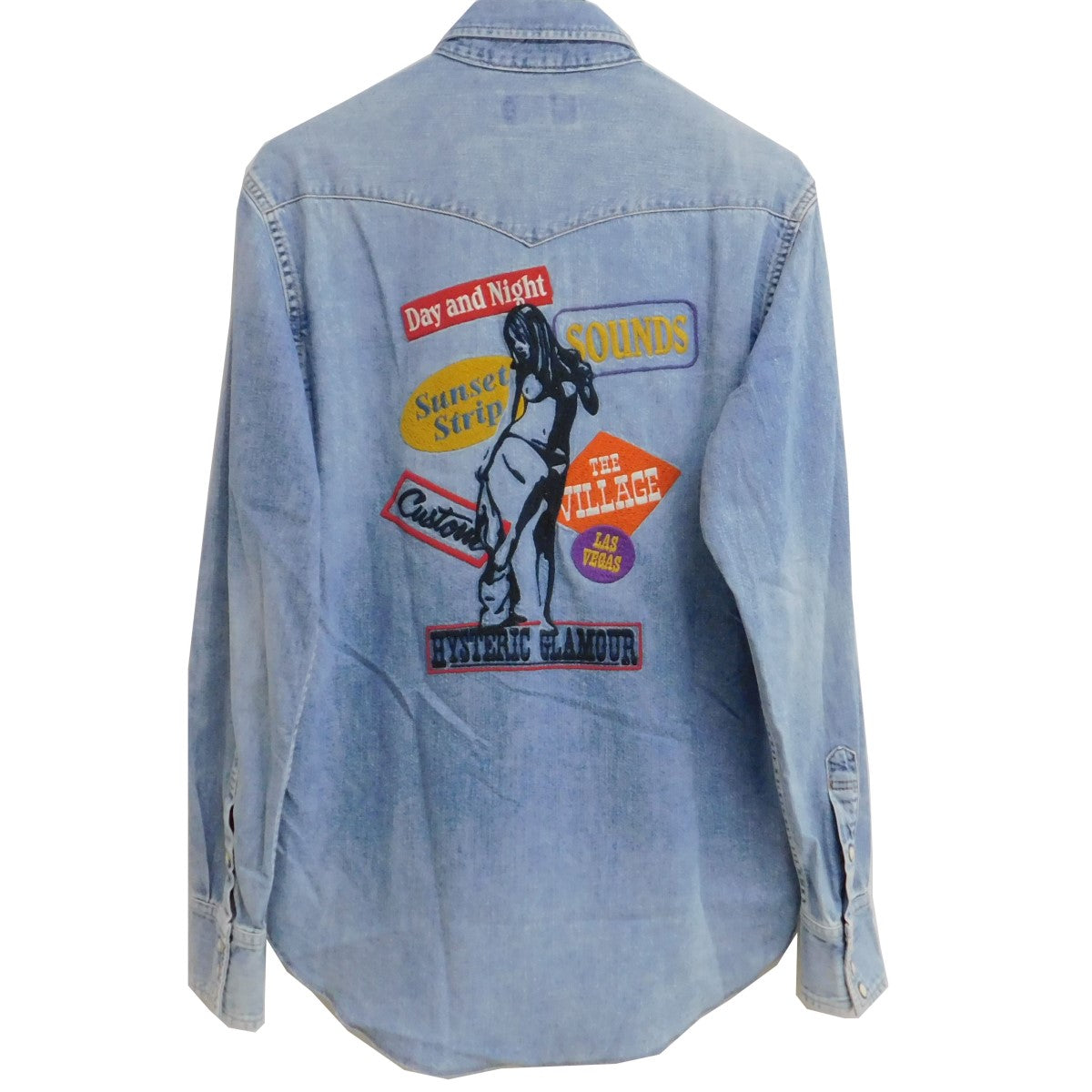 Hysteric Glamour(ヒステリックグラマー) 2022AW SUNSET STRIP ウェスタンデニムシャツ 02223AH05  インディゴ サイズ M｜【公式】カインドオルオンライン ブランド古着・中古通販【kindal】