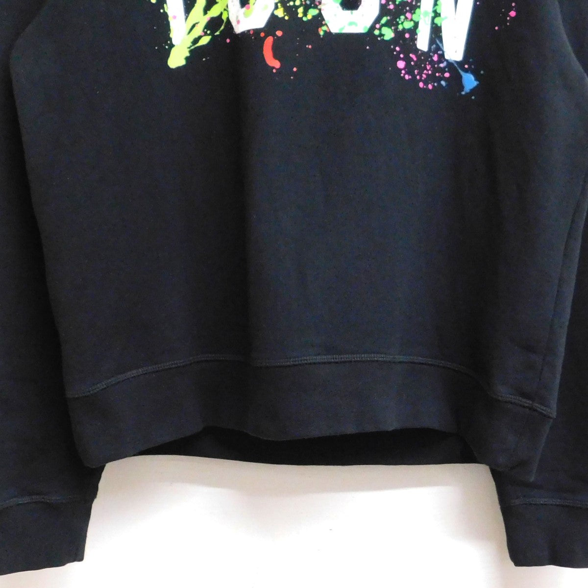 2022AW Icon Splatter Hoodie ロゴパーカー