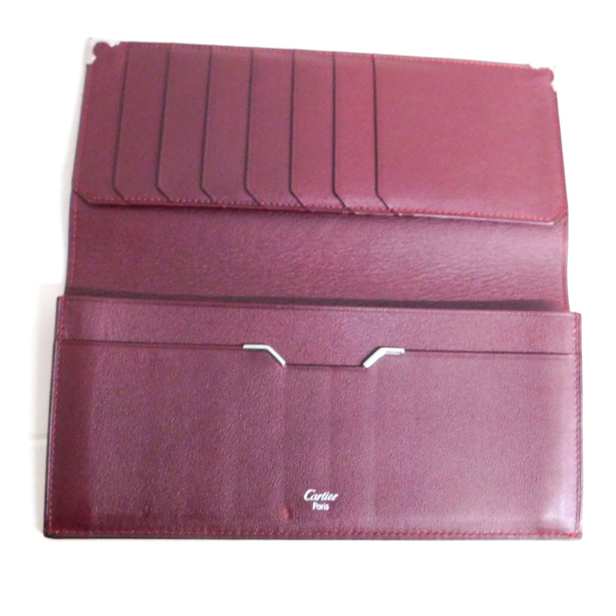 Cartier カルティエ　長財布　札入れ 美品 カルティエ 長財布 Cartier 札入れ 財布 レザー マスト