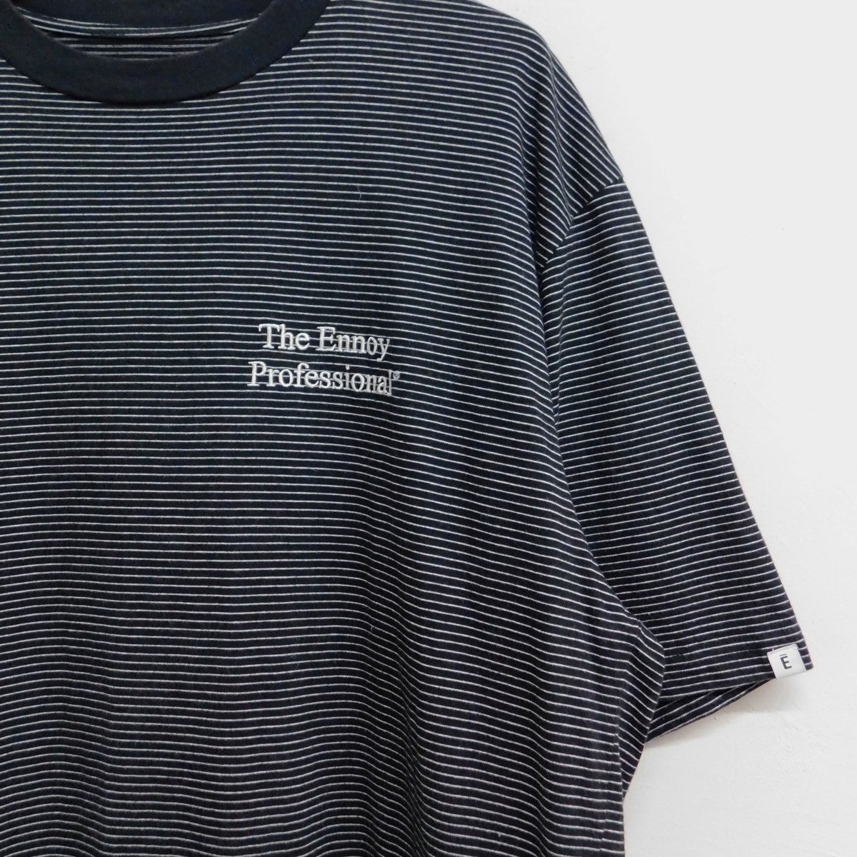 THE ENNOY PROFESSIONAL(ザエンノイプロフェッショナル) ボーダー半袖Tシャツ ブラック×ホワイト サイズ  XL｜【公式】カインドオルオンライン ブランド古着・中古通販【kindal】