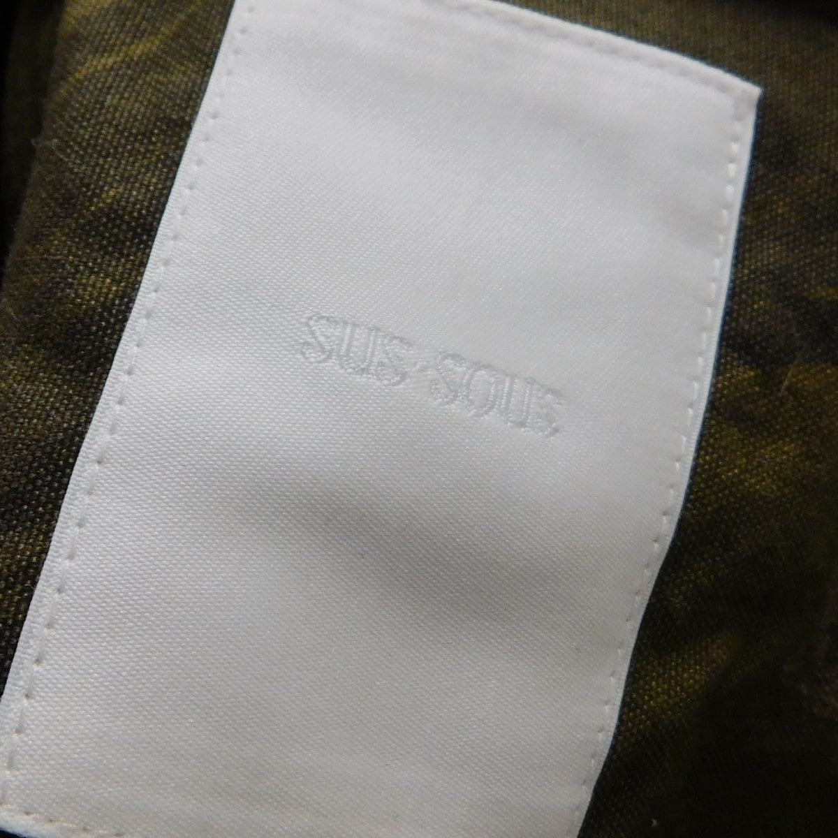 SUS-SOUS(シュス) trousers MK-1 パンツ 05-SS010 ベージュ