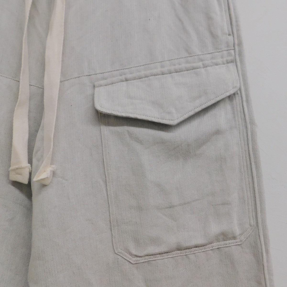 SUS-SOUS(シュス) trousers MK-1 パンツ 05-SS010 ベージュ