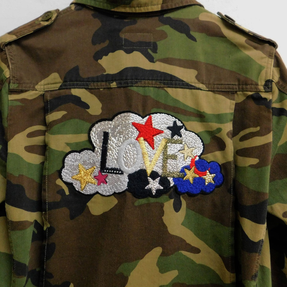 SAINT LAURENT PARIS サンローランパリ ミリタリージャケット SAINT LAURENT PARIS サンローラン パリ 18AW ナイロン