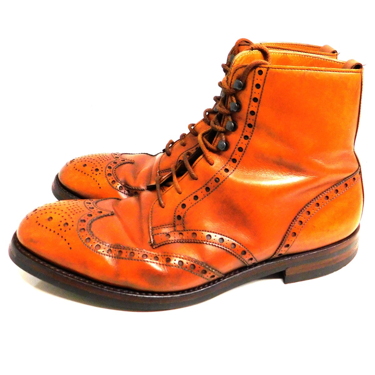 クロケット＆ジョーンズのウィングチップブーツ SKYEです。 Crockett ＆ Jones シューズ 古着・中古アイテム