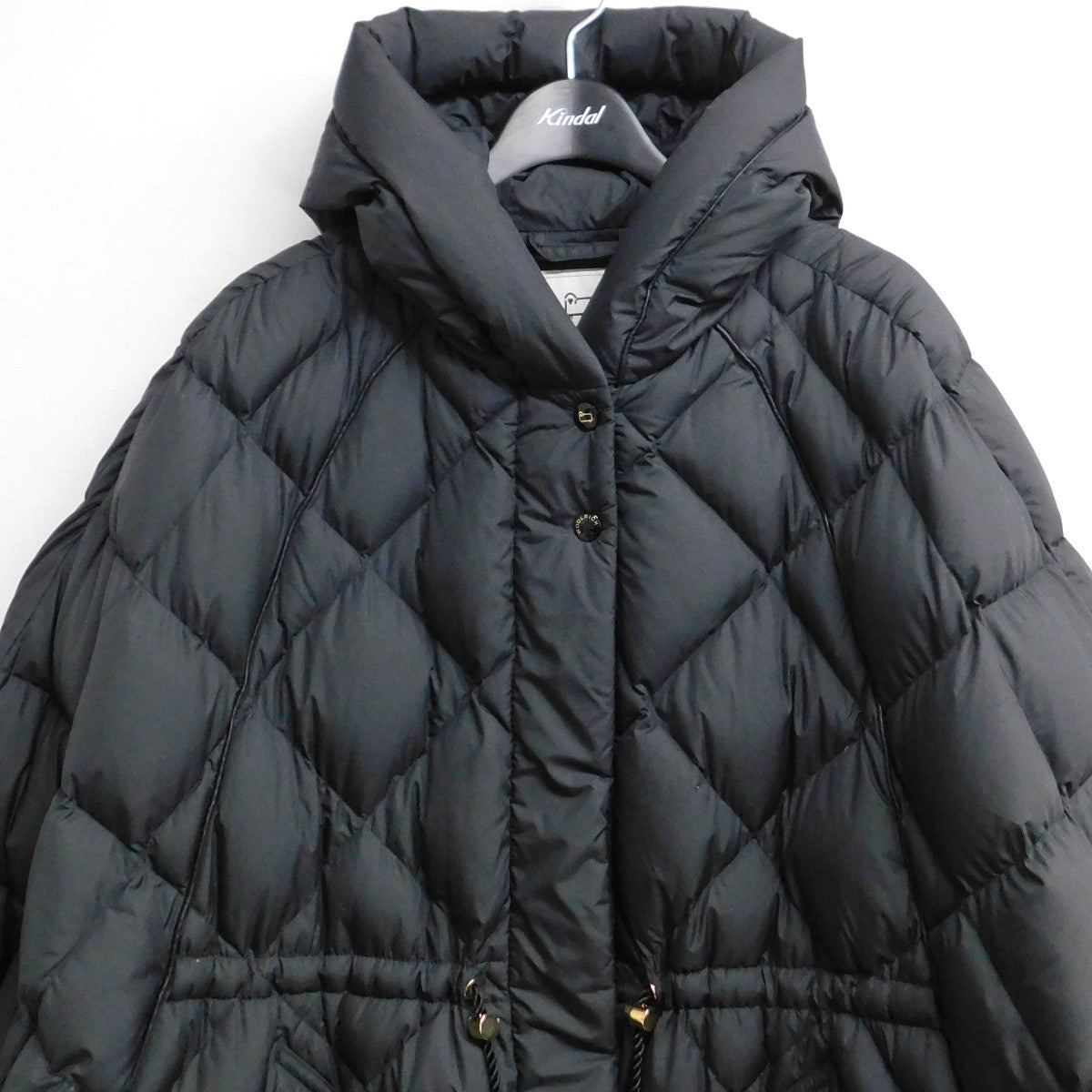 WOOLRICH(ウールリッチ) ELLIS CAPE ケープダウン WWOU0469 ブラック サイズ S-M｜【公式】カインドオルオンライン  ブランド古着・中古通販【kindal】